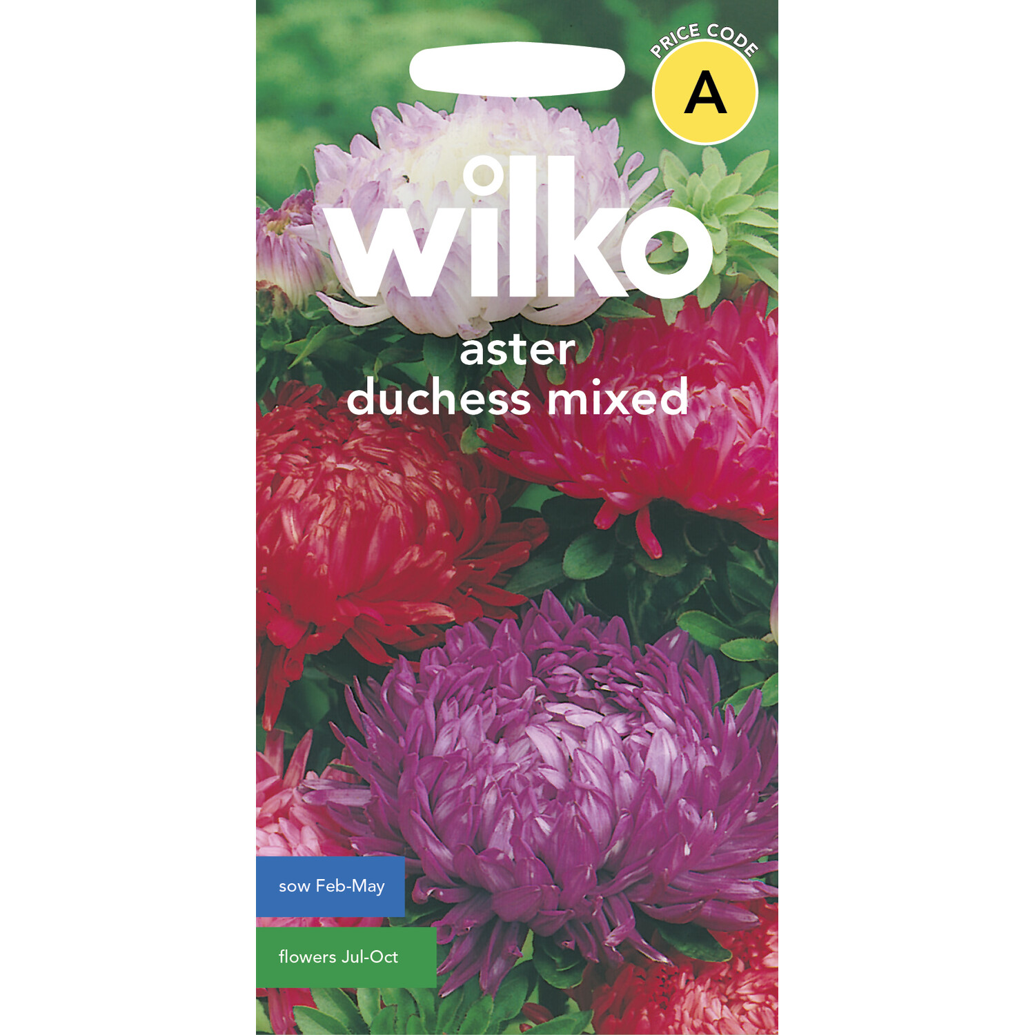 Wilko Aster Duchess Mixed Seeds Image 1