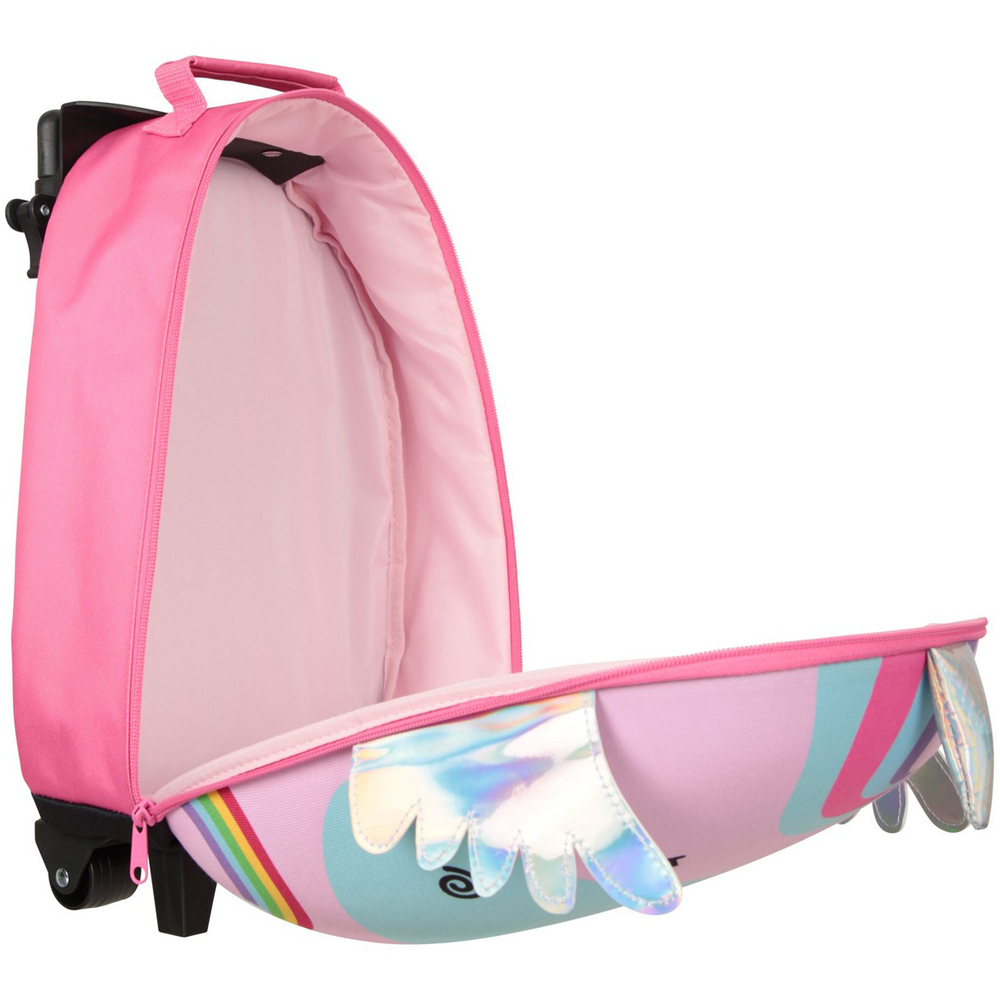 Mountain Warehouse Children Unicorn Suitcase with Wheel Image 4