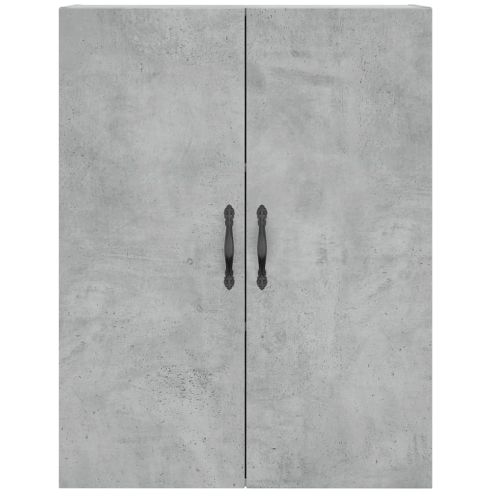 vidaXL 2 Door Concrete Grey Wall Mounted Cabinet 2 Pack Image 6