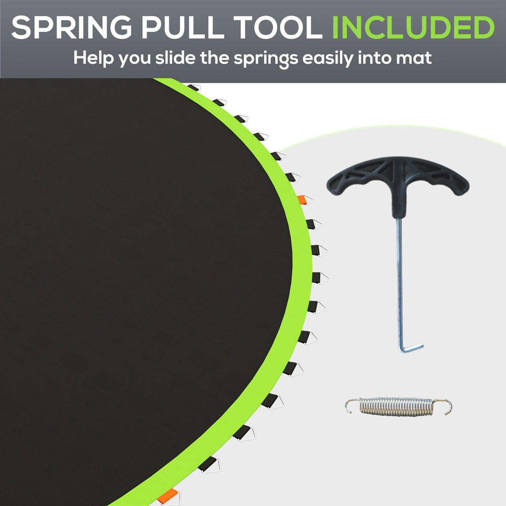 SPORTNOW 12ft Green Trampoline Mat Image 6