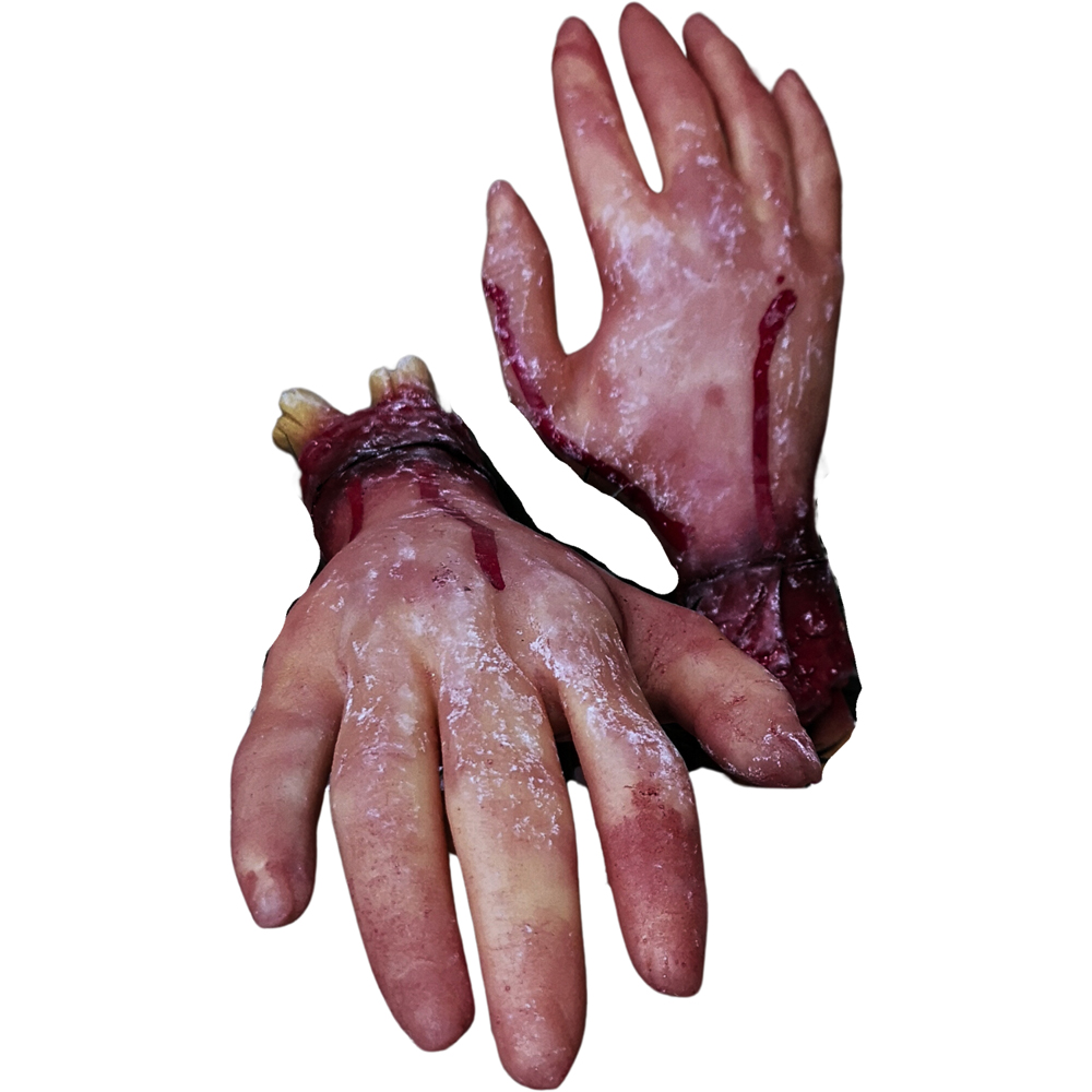 Samuel Alexander Bloody Left Hand Halloween Decoration Image 1