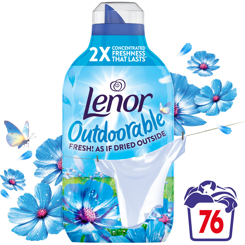 Lenor Outdoorable Concentrated Fabric Conditioner Spring Awakening Image 2