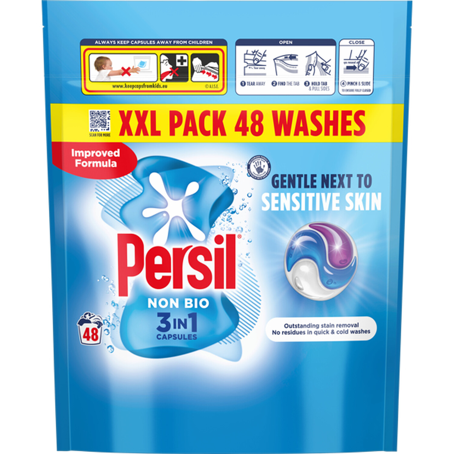 Persil Non-Bio 3 in 1 Capsules Image