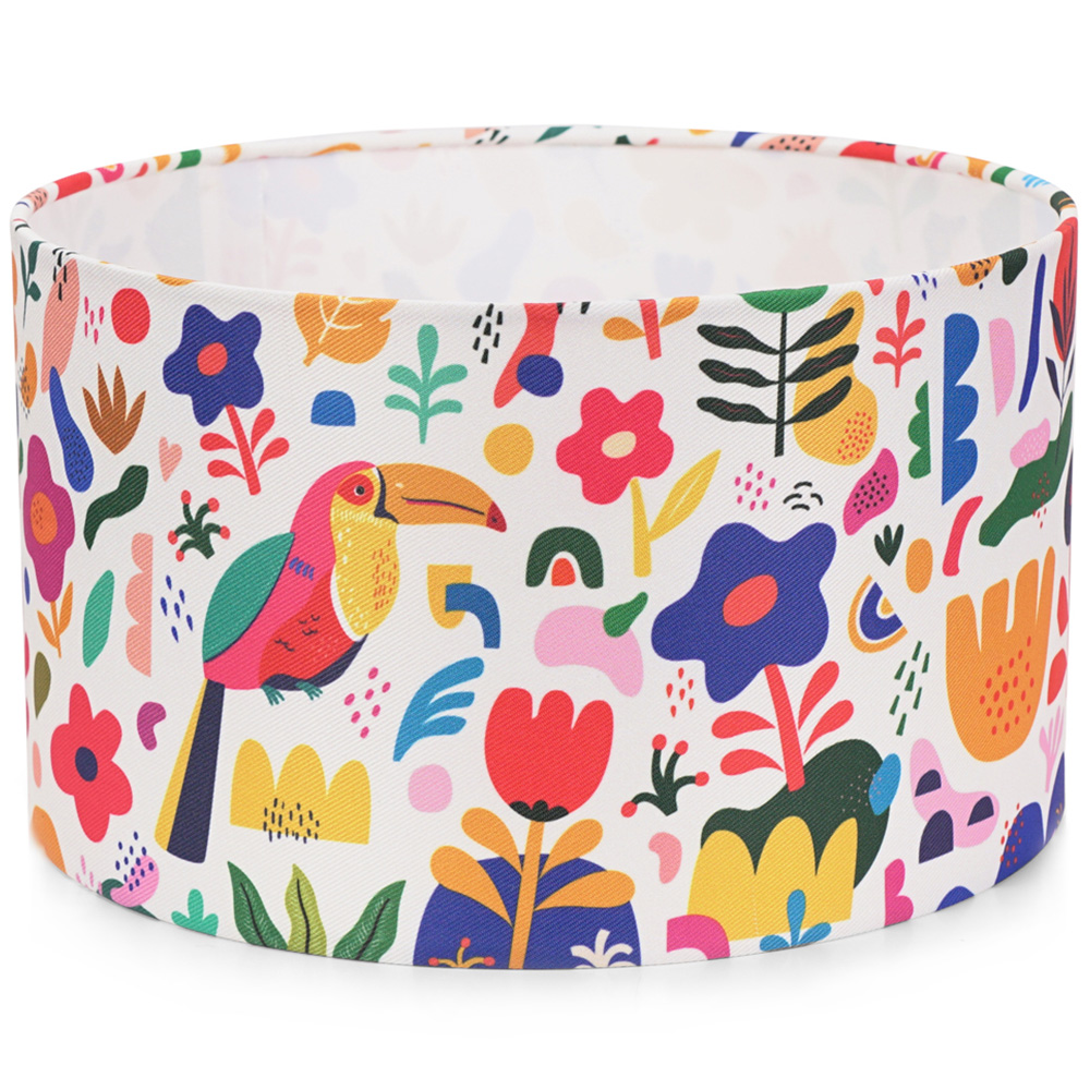 ValueLights Congo Small Drum Lamp Shade Image 1