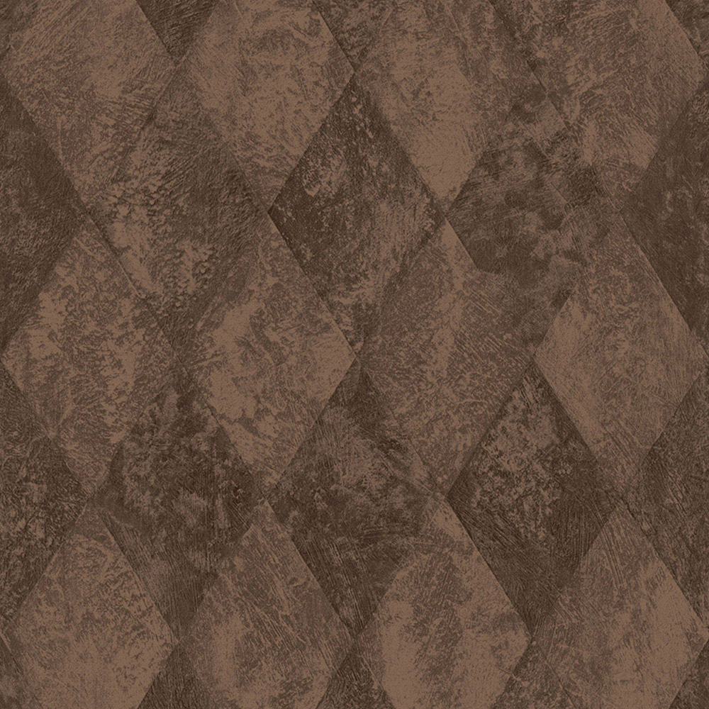 Galerie Ambiance Geometric Brown Wallpaper Image 1