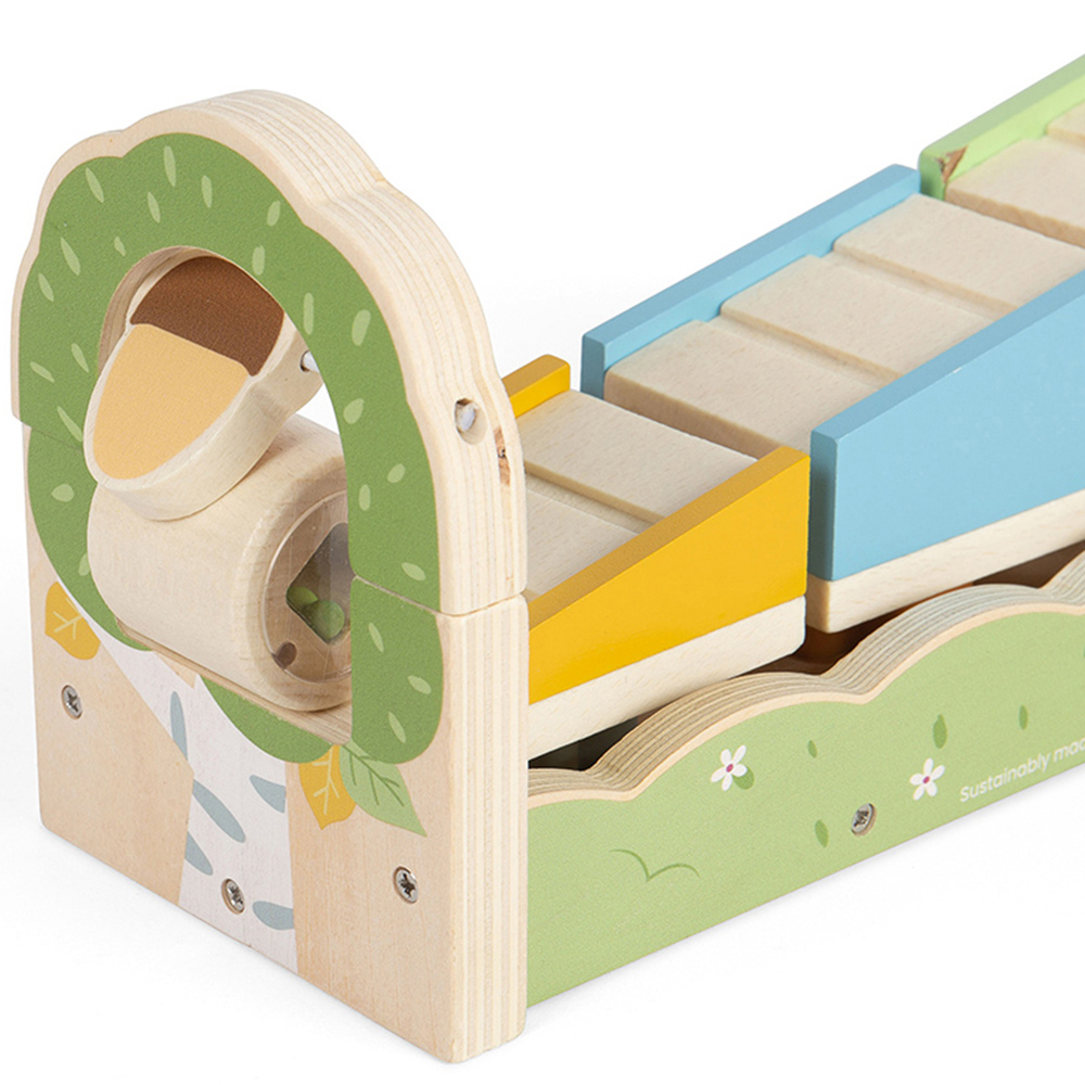 Bigjigs Toys Wooden Squirrel Ramp Sorter Game Image 3