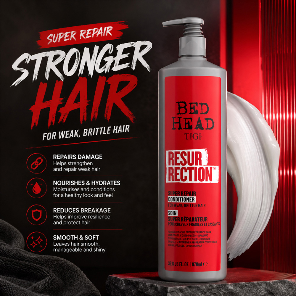 TIGI Bed Head Resurrection Repair Conditioner 970ml 3 Pack Image 6