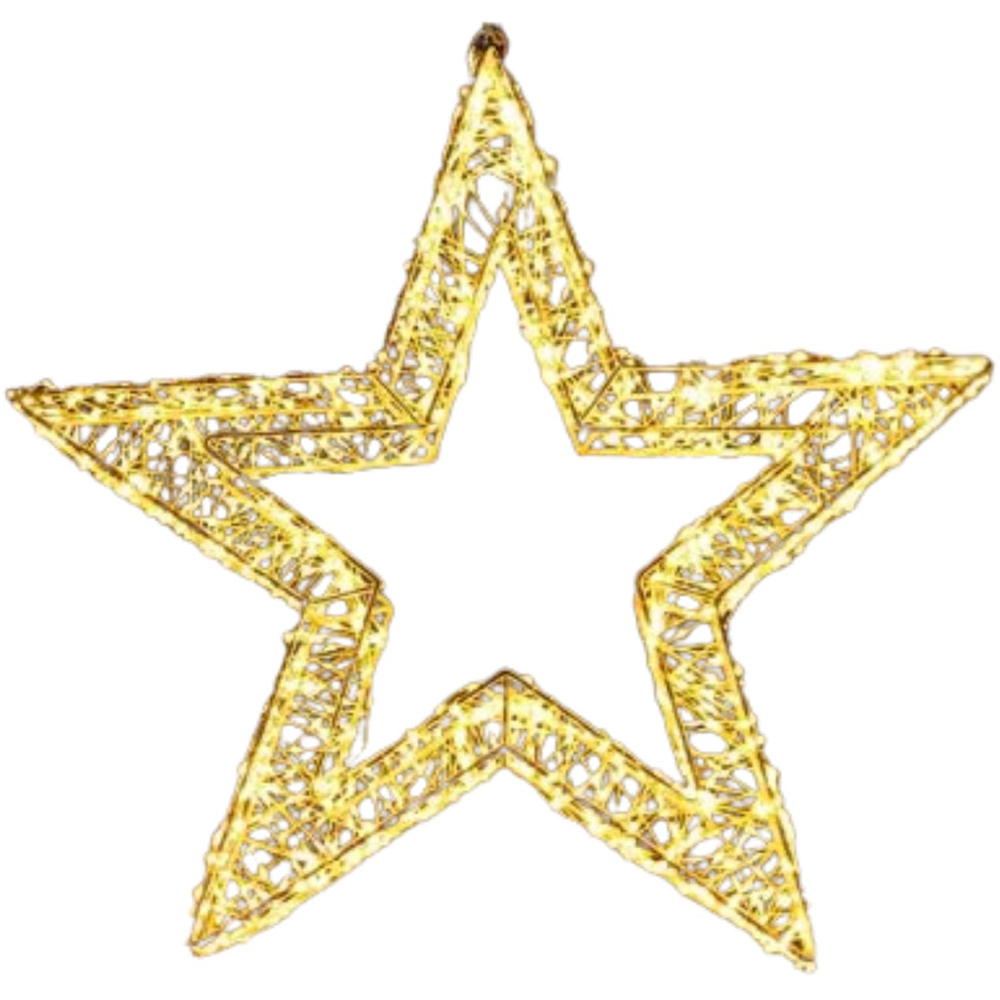 Samuel Alexander 1440 Warm White LED Light-Up Galaxy Star Christmas Decoration 50cm Image 2