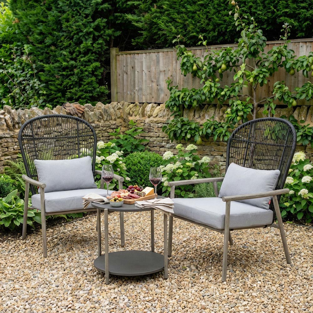 Darcie Bistro Set - Grey Image 5