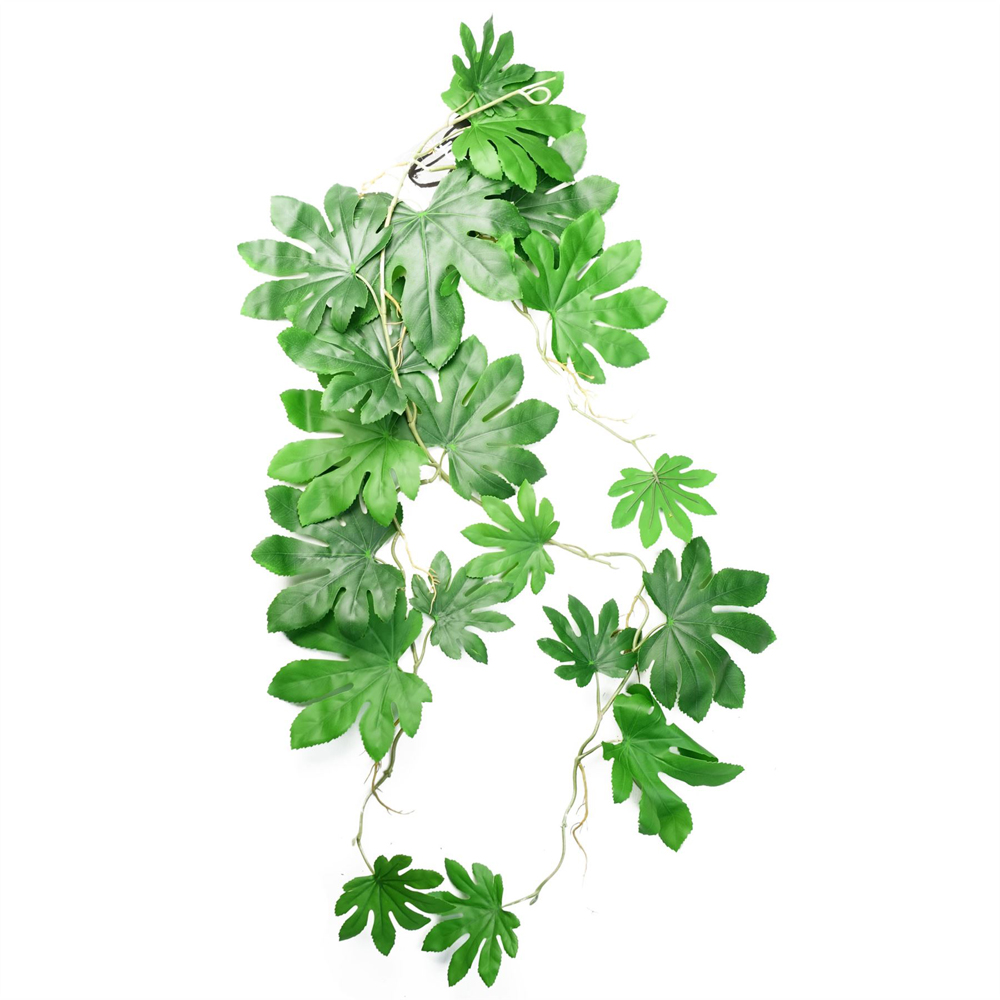 Leaf Trailing Aralia Hanging Artificial Plant 4ft 6 Pack Image 5