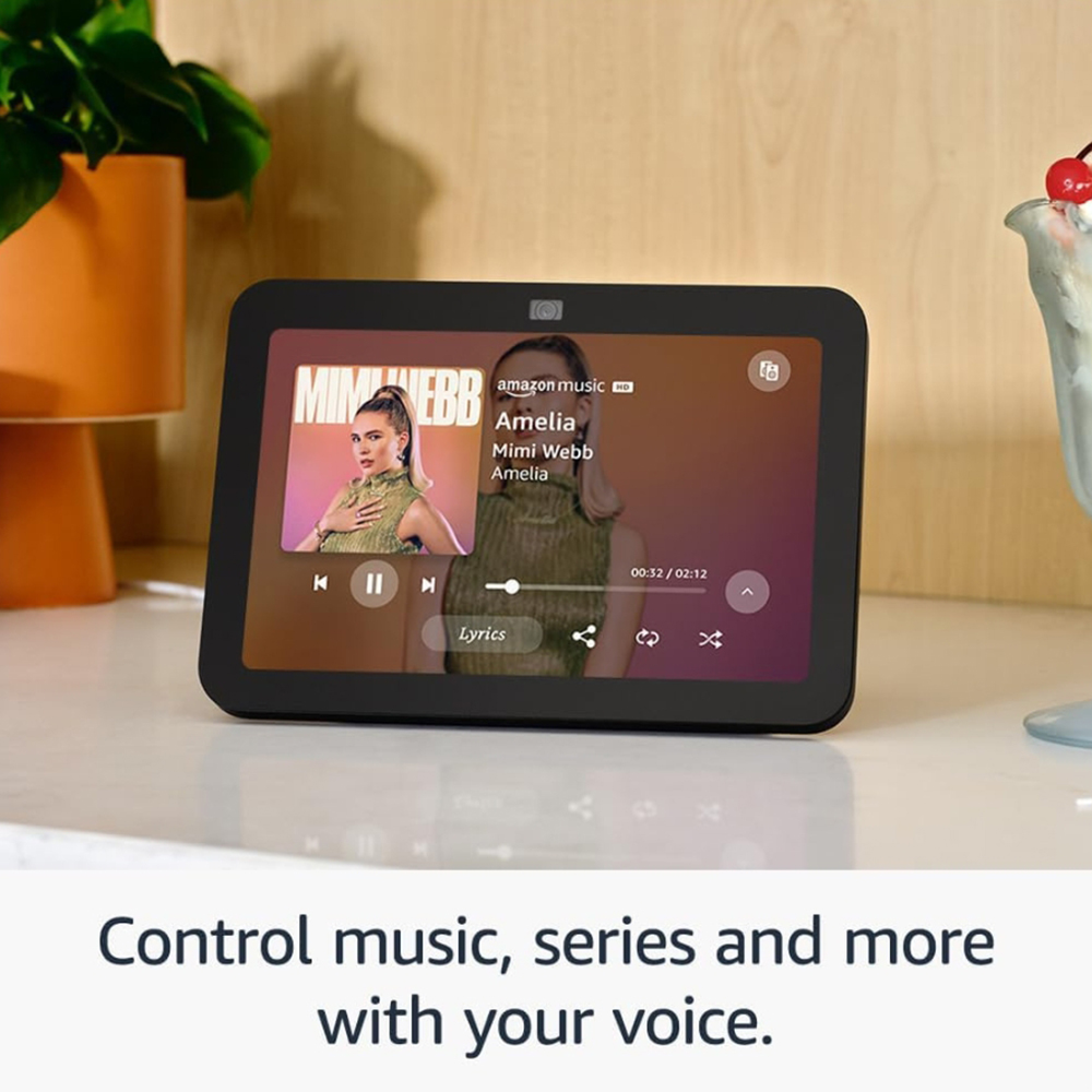 Amazon 3rd Generation 8 inch Echo Show Smart Speaker Black Image 3