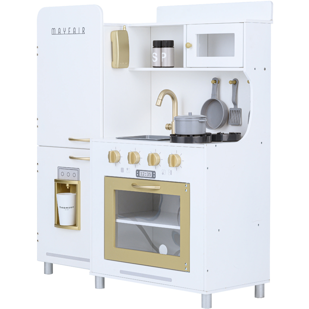 Teamson Kids White Little Chef Mayfair Retro Play Kitchen Image 1