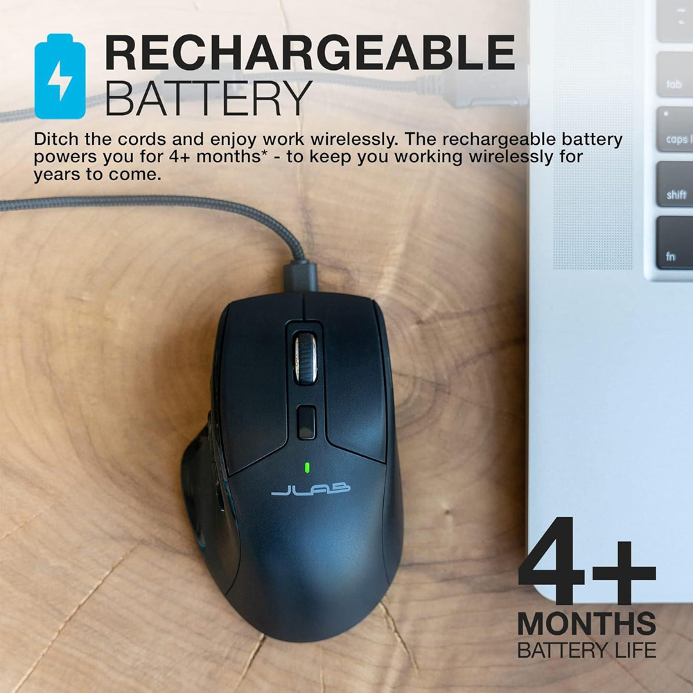 Jlab Wireless Bluetooth Epic Keyboard and Jbuds Mouse Bundle Image 8