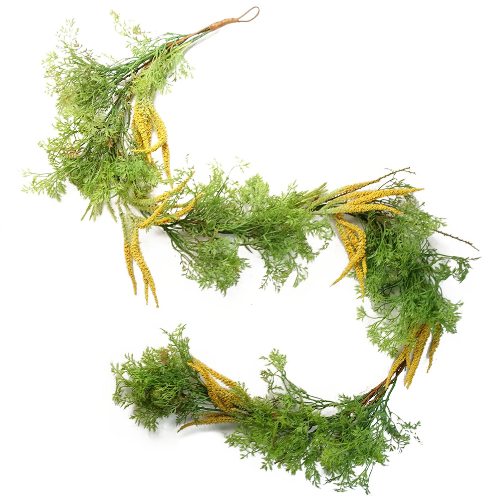Leaf Amaranthus Hanging Artificial Garland 180cm Image 1