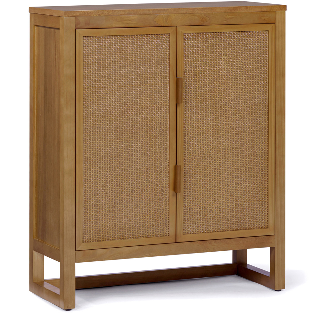 Teamson Home Hatteras 2 Door Natural Accent Cabinet Image 2