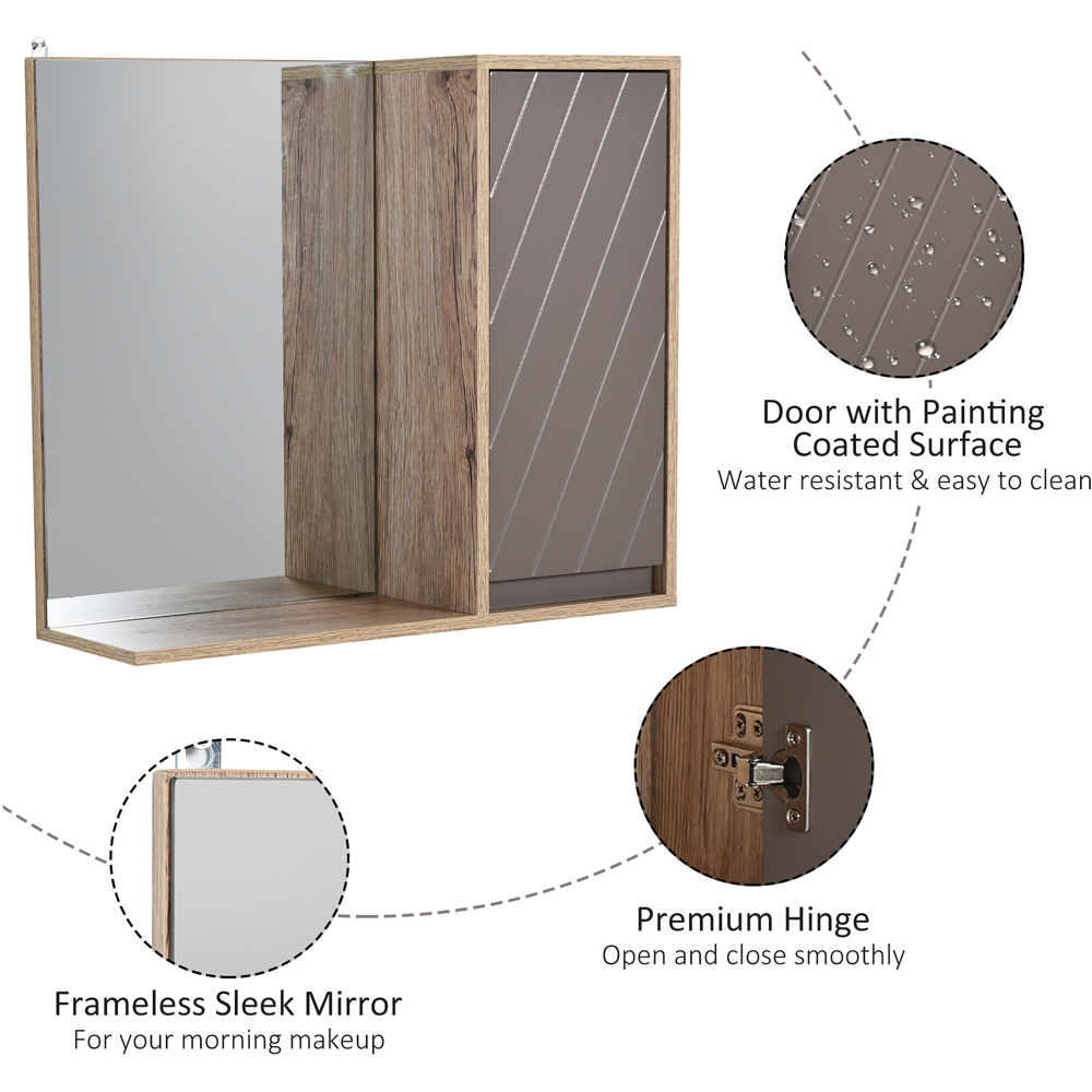 HOMCOM Multi Mirror cabinet Image 8