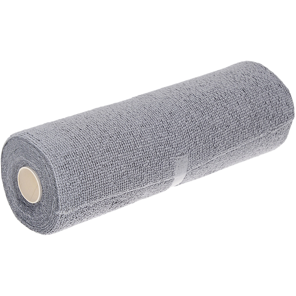 Living and Home Grey Multifunctional Reusable Microfibre Cloth Cleaning Towel 20 Pack Image 1