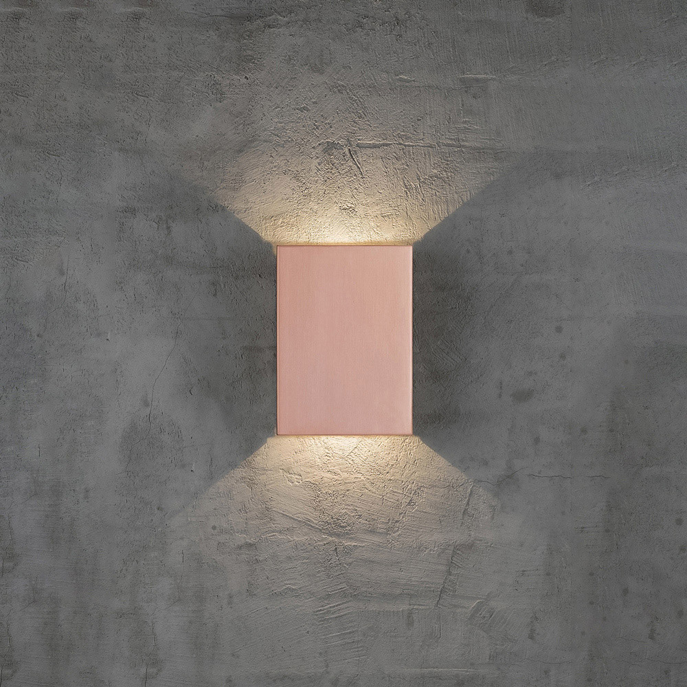 Nordlux Fold 15 Copper Magnetic Shade Garden Wall Light Image 2