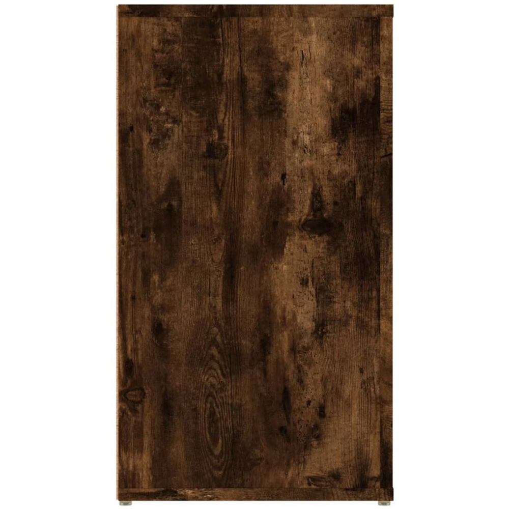 vidaXL 2 Door 2 Drawer Smoked Oak Sideboard Image 7