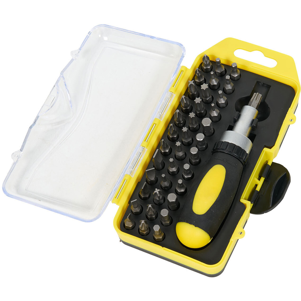 38 Piece Fun Stubby Ratchet Screwdriver Set Image 3