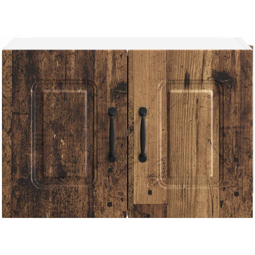 vidaXL Kalmar 2 Door Old Wood Wall Kitchen Cabinet Image 4