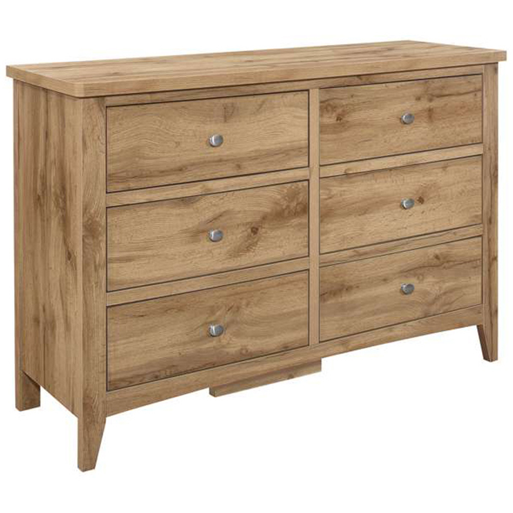 Hampstead 6 Drawer Wooden Chest of Drawers Image 2