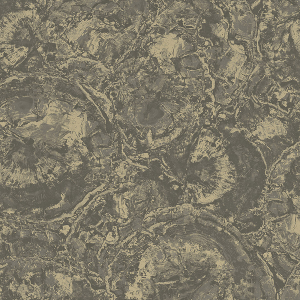 Rasch Orvieto Marble Black Gold Wallpaper Image 1