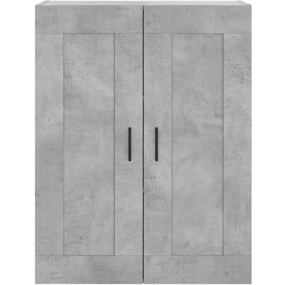 vidaXL 3 Door 3 Drawer Grey Highboard Image 4