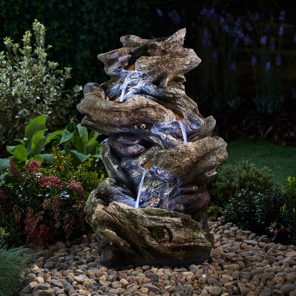 Garden Gear 4 Tier Bowl Tower Water Feature Image 3