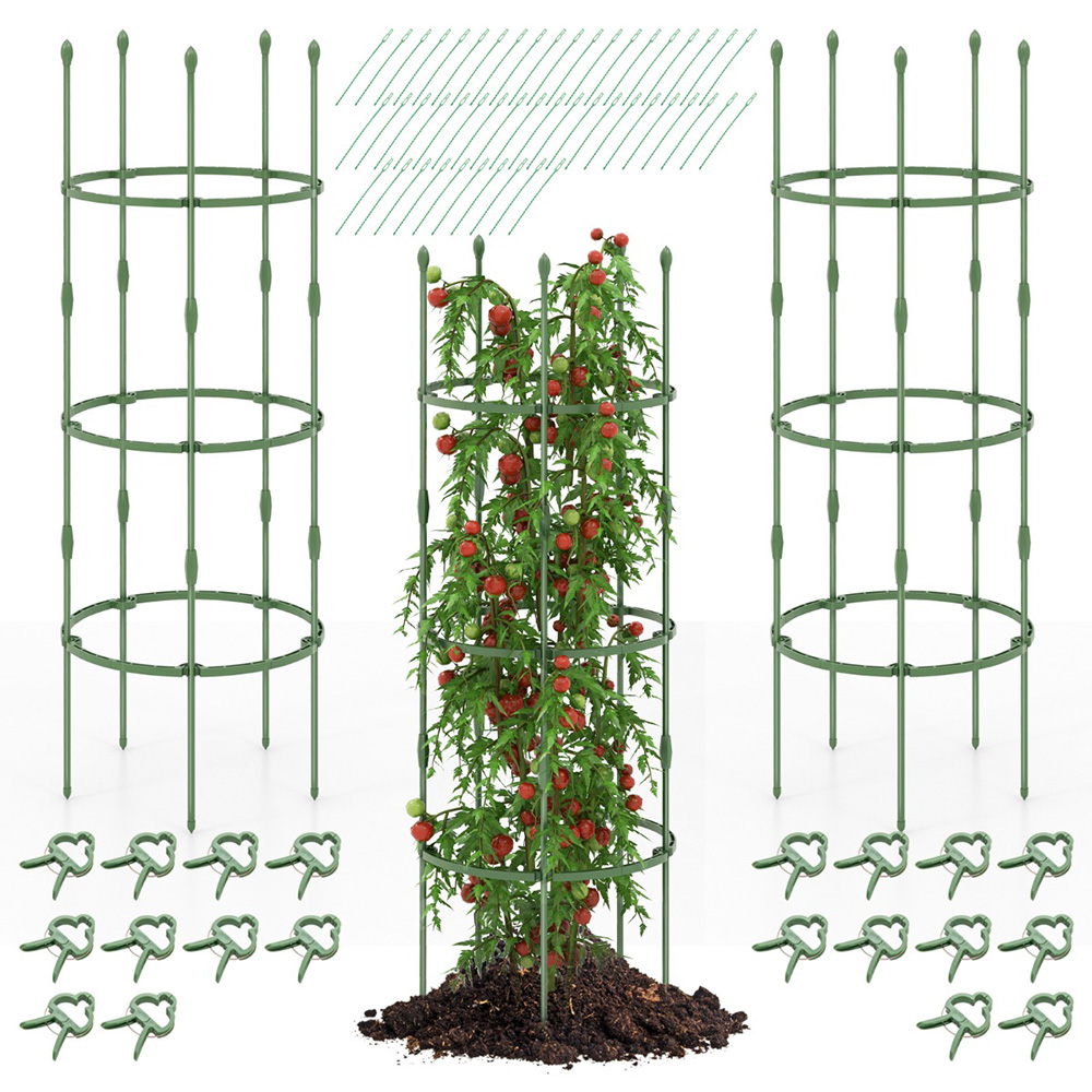 Costway Medium Climbing Vines Garden Trellis 3 Pack Image 3