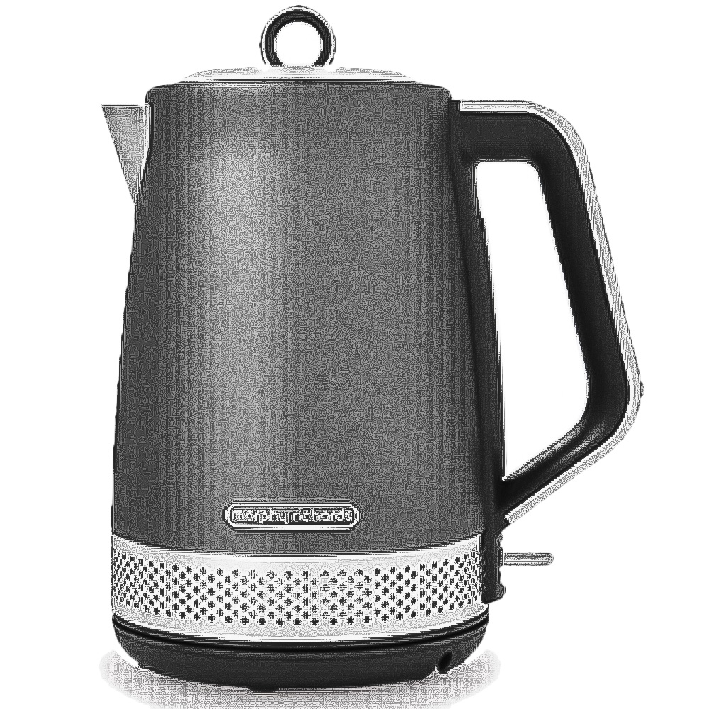Morphy Richards Illumination 950095 Titanium 1.7L Kettle and 4 Slice Toaster Set Image 2