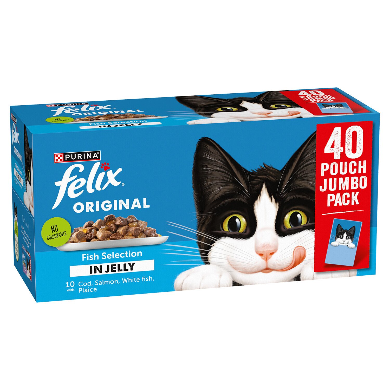 Felix Adult Wet Cat Food - 40 / Fish Selection Image 2