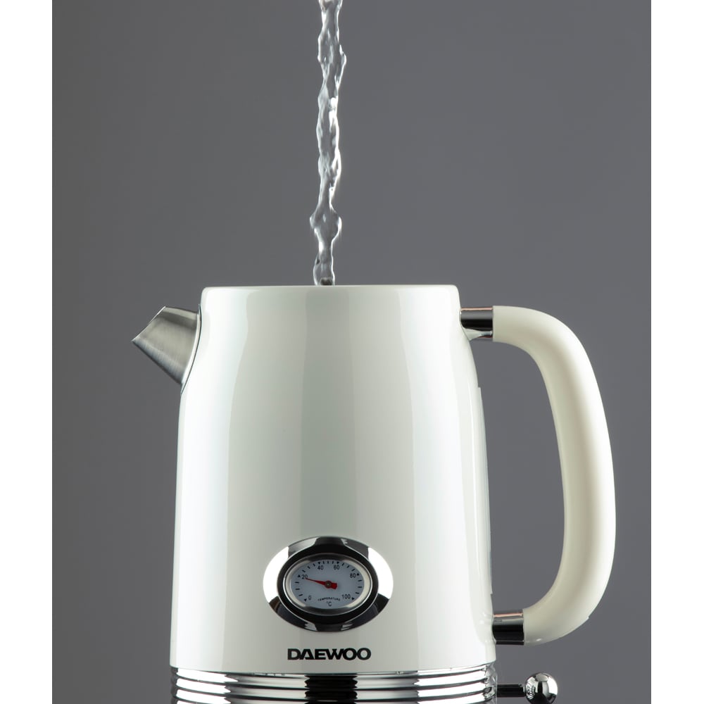 Daewoo SDA2522GE Buttermilk Baltimore 1.5L Rapid Boil Kettle Image 4