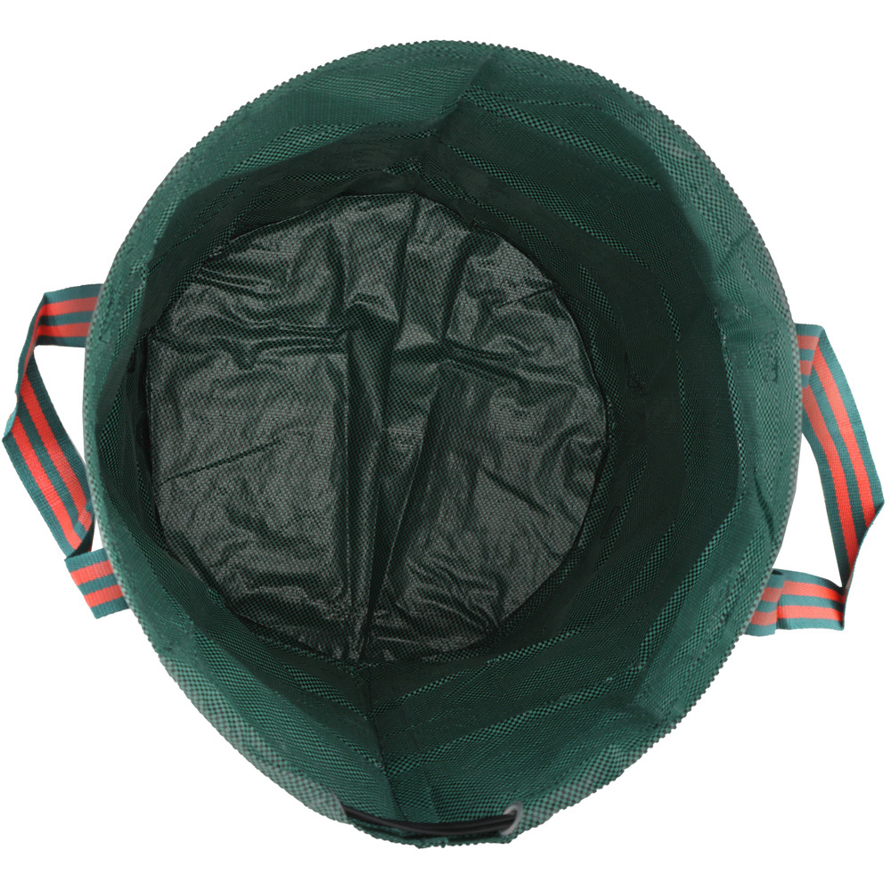 Outsunny Green Heavy Duty Garden Waste Bag 272L 3 Pack Image 3