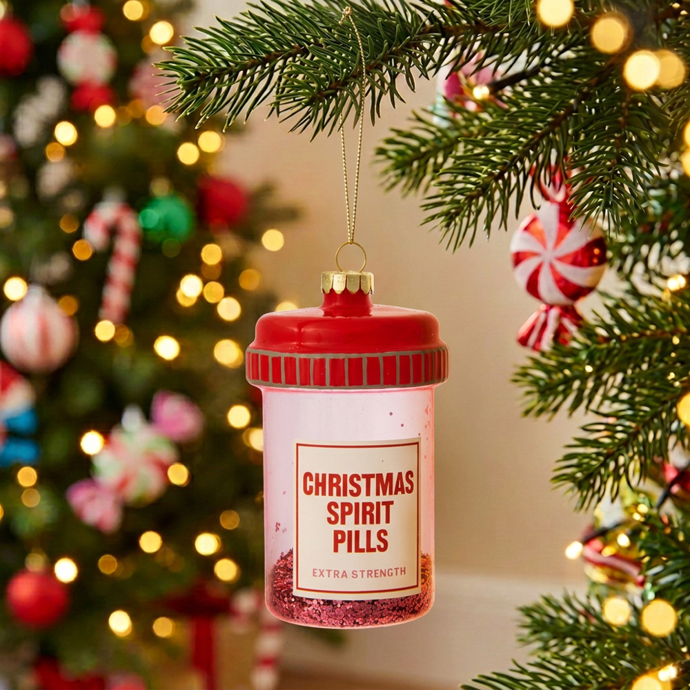 Christmas Spirit Pills Decoration Image 2