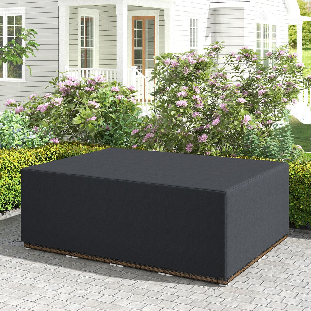 Outsunny Black Garden Furniture Cover 275 x 205cm Image 2
