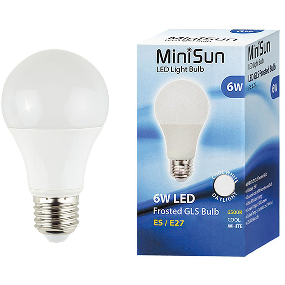 ValueLights 10 Pack E27 6W Light Bulbs Image 3