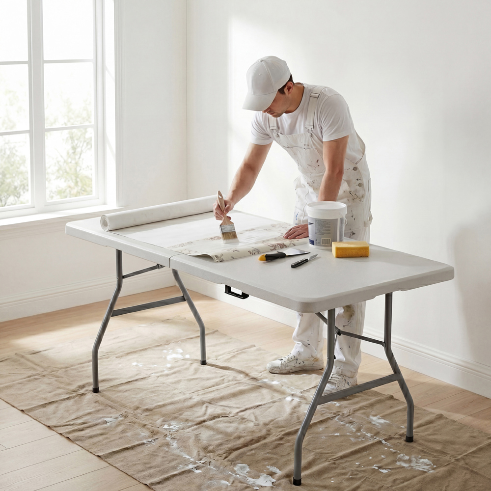 HOME VIDA 5ft Folding Table Image 5