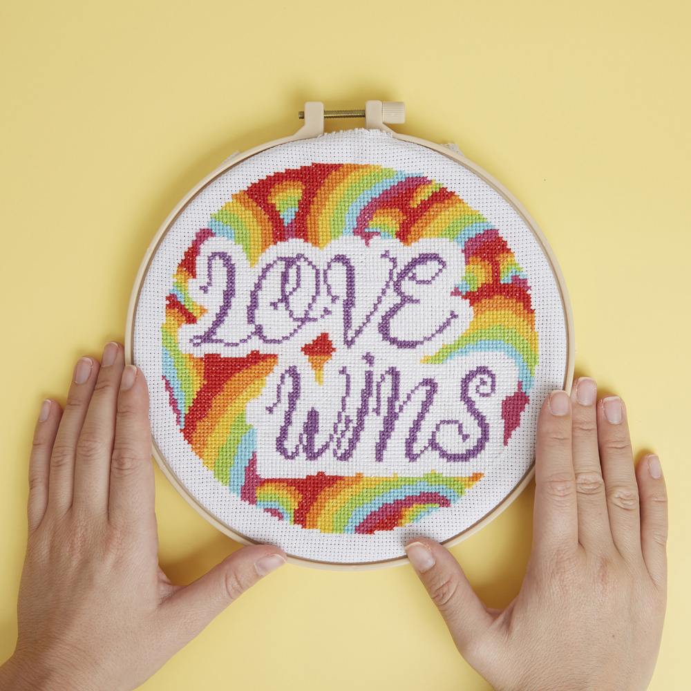 Simply Make Love Wins Cross Stitch Kit Image 7