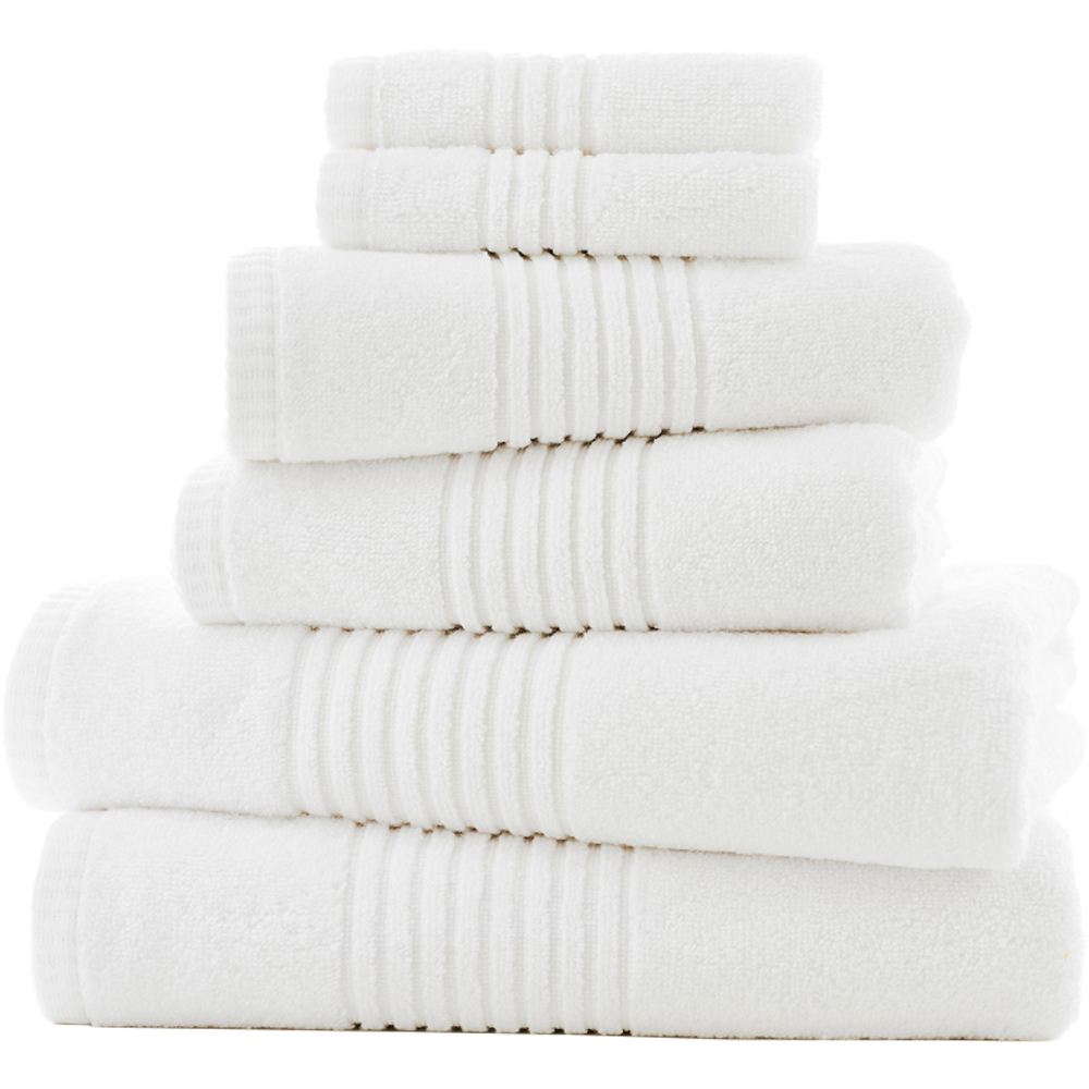 Deyongs Quik Dri White Bath Towel 2 Pack Image