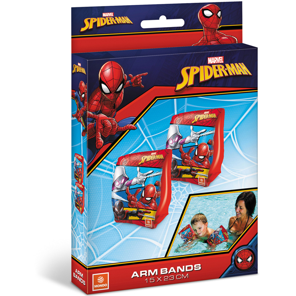Mondo Kids Marvel Spider-Man Inflatable Swimming Arm Bands Image 2