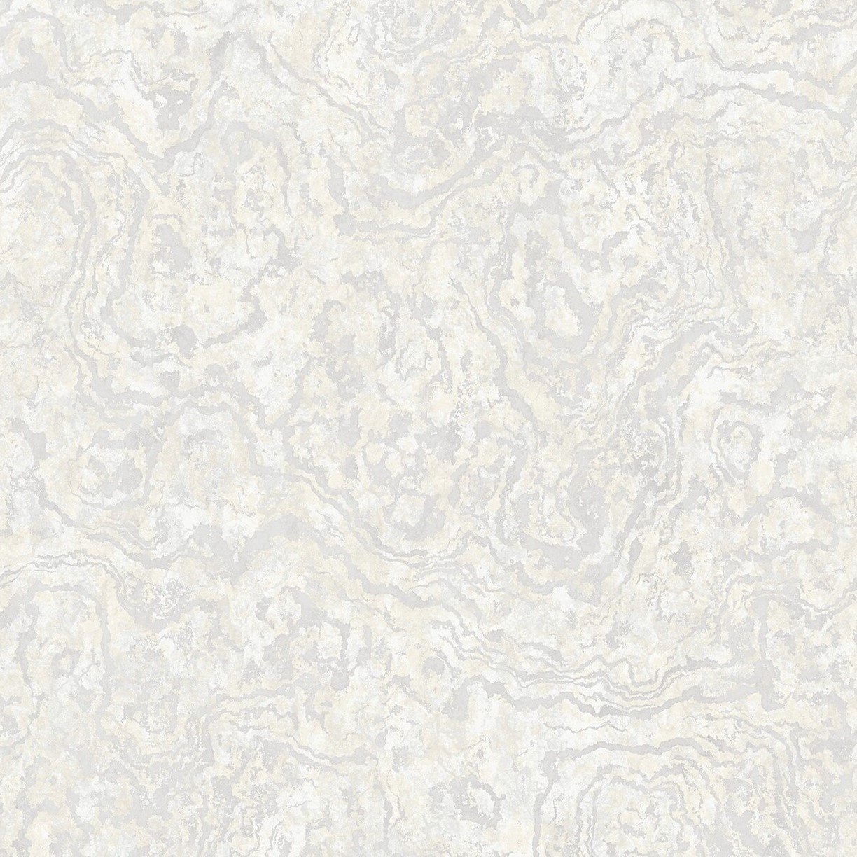 Marble Cloud Glitter Wallpaper - Silver Image 1
