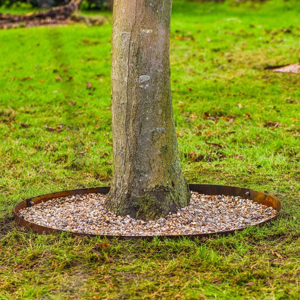 Garden Gear 90cm Corten Metal Circular Border Edging Image 2