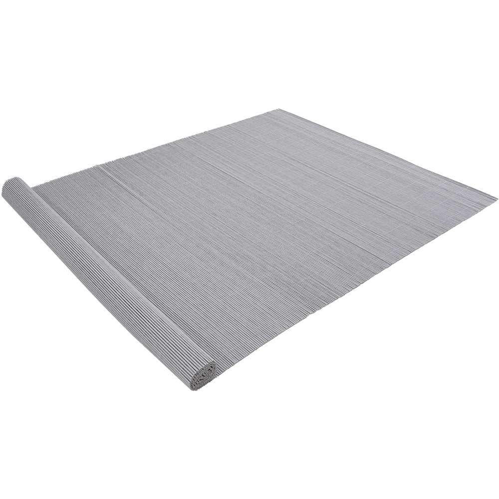 Living and Home 4.9 x 9.8ft Light Grey Waterproof UV-Resistant Privacy Fence Image 2