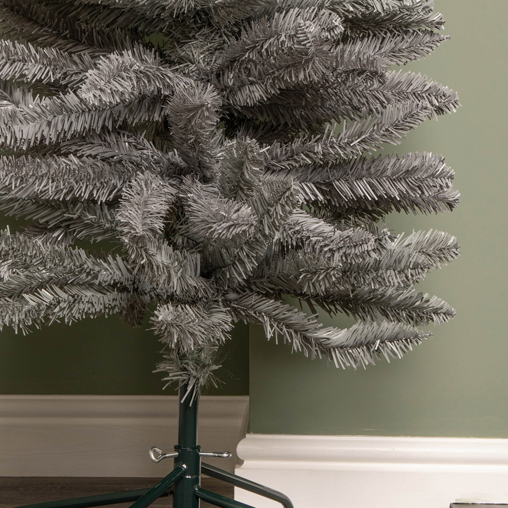Samuel Alexander Grey Pencil Artificial Christmas Tree 8ft Image 5