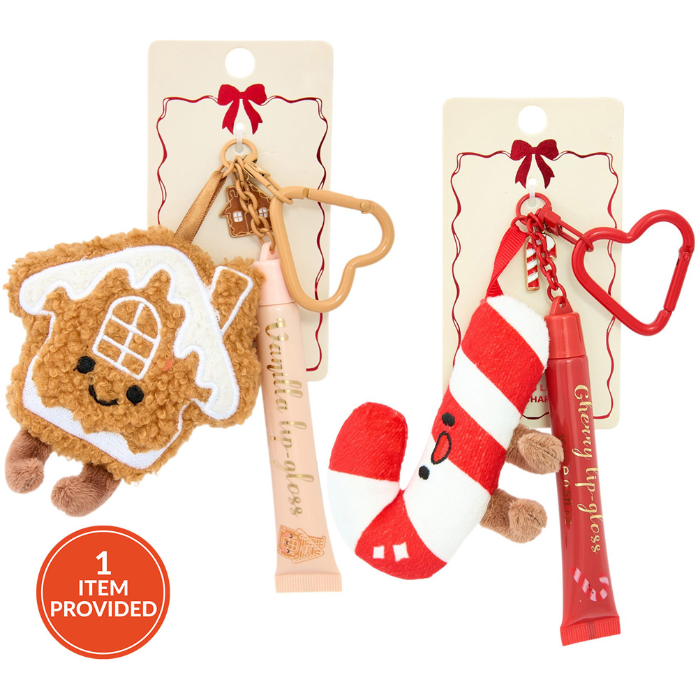 Christmas Lipgloss Bag Charms Image 1