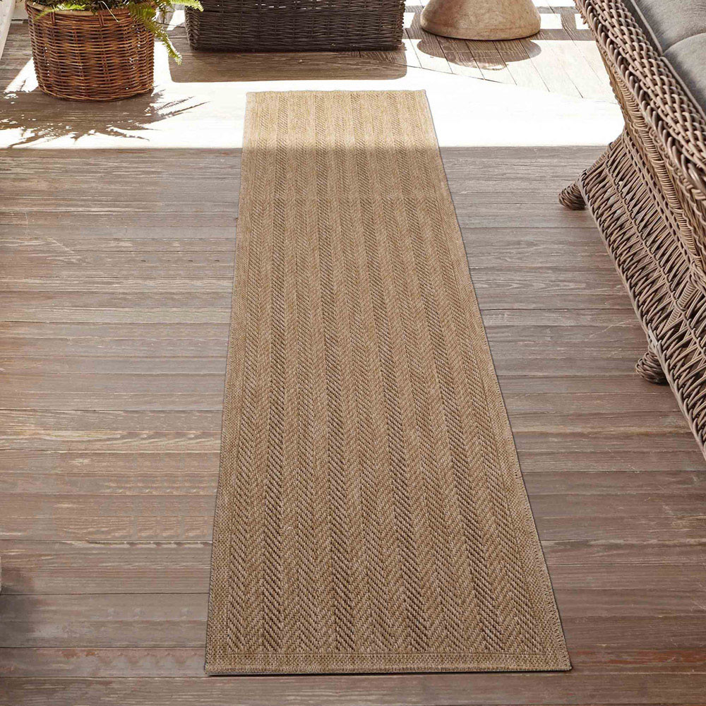 Desire Rugs Herringbone Jute Rug 60 x 220cm Image 2