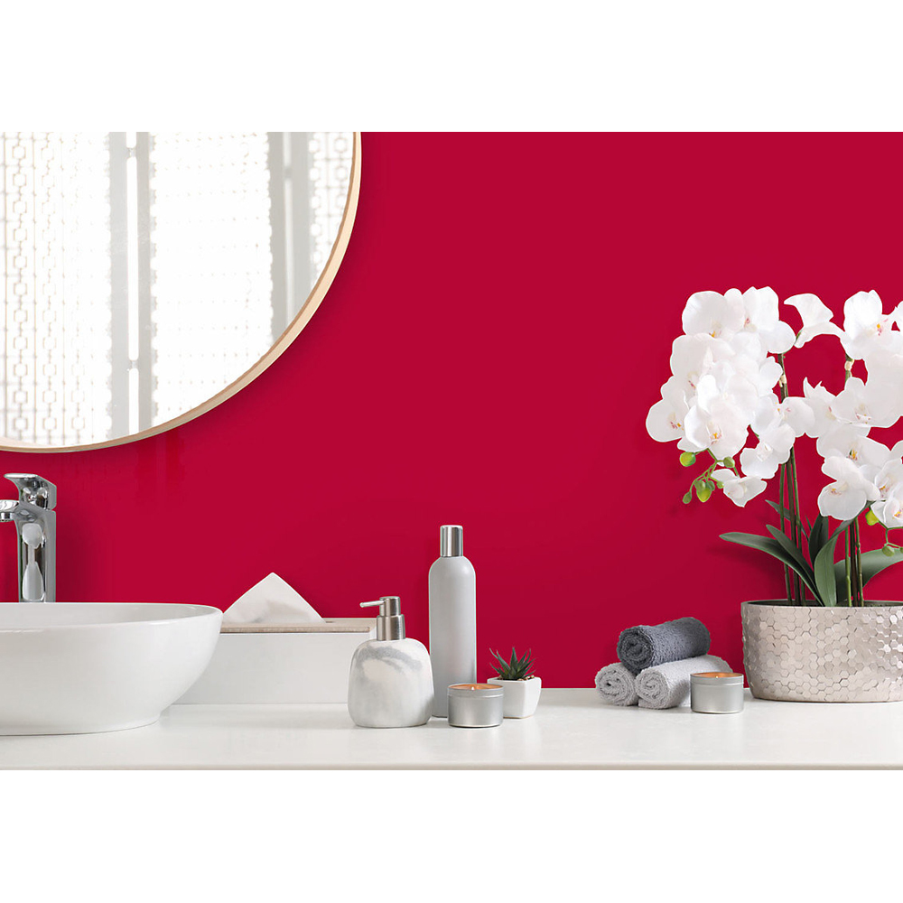 Proclad PVC Dark Cherry Wall Cladding Panel with Edge Trim and Adhesive Image 4