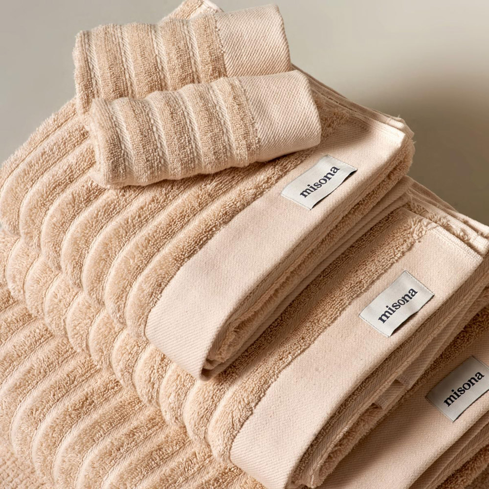 Misona Organic Cotton Natural Face Cloth 2 Pack Image 2