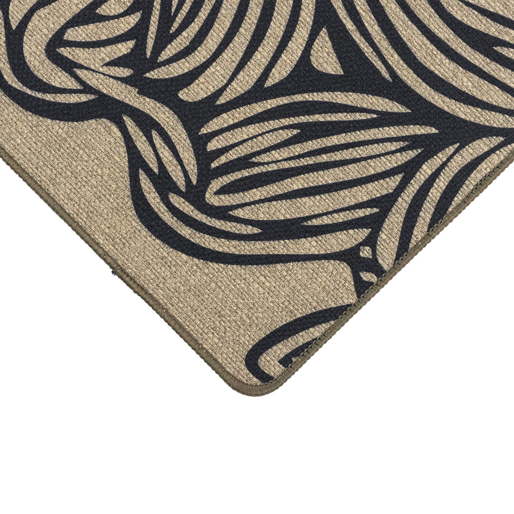 JVL Elegance Flowers Rubber Backed Door Runner 50 x 150cm Image 4